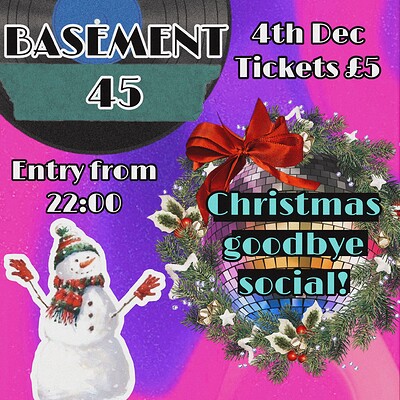 Dramlights Winter Club Social at Basement 45