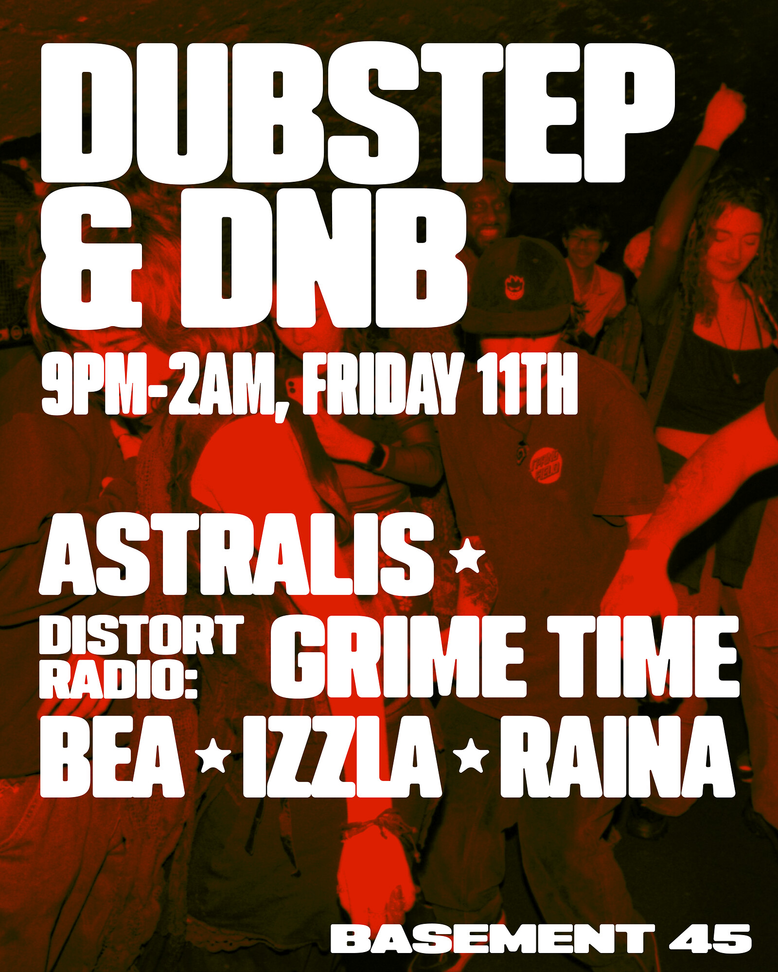 DUBSTEP & DNB at Basement 45