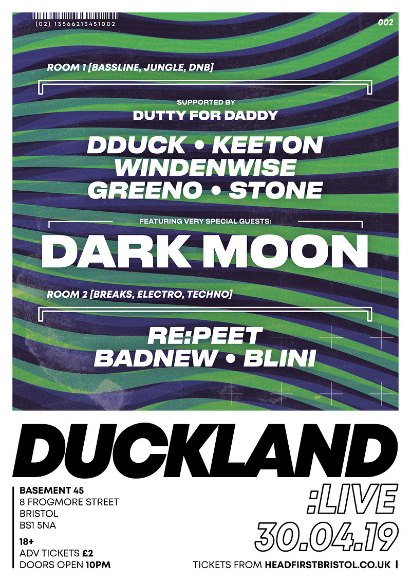 DUCKLAND 002: DARK MOON at Basement 45