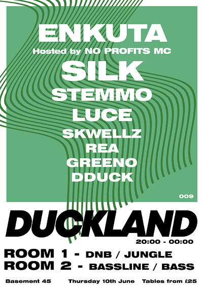 DUCKLAND 009 - Enkuta, SILK, Stemmo, LUCE.. at Basement 45