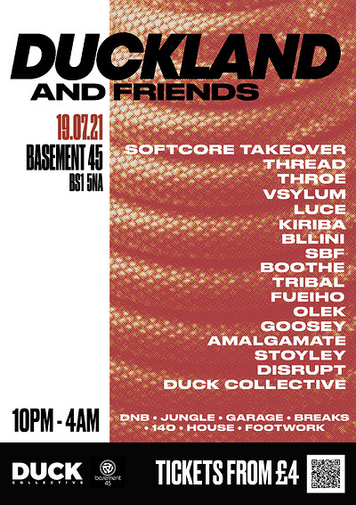 DUCKLAND & Friends Big Bash Back at Basement 45