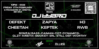 DYNMCS Presents DJ HYBRID at Basement 45