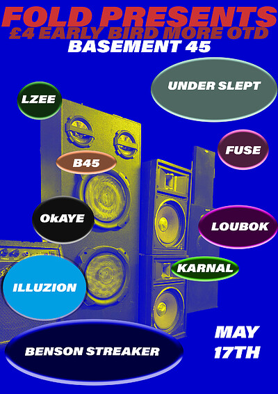 FOLD Presents at Basement 45