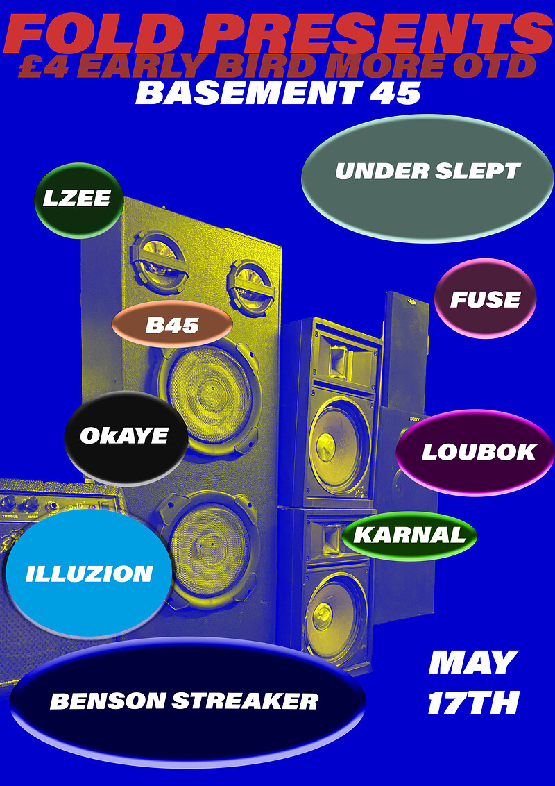 FOLD Presents at Basement 45