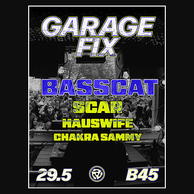 GARAGE FIX with BASSCAT at Basement 45