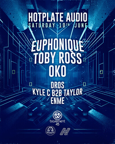 HotPlate Audio at Basement 45