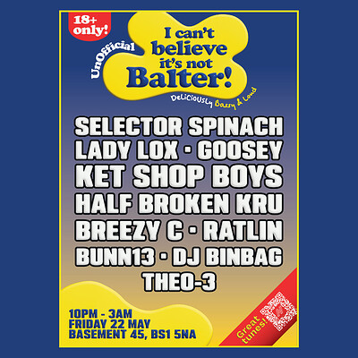 I Can't Believe It's Not BALTER at Basement 45