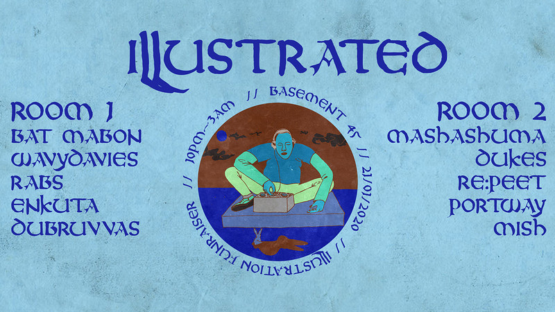 Illlustrated at Basement 45