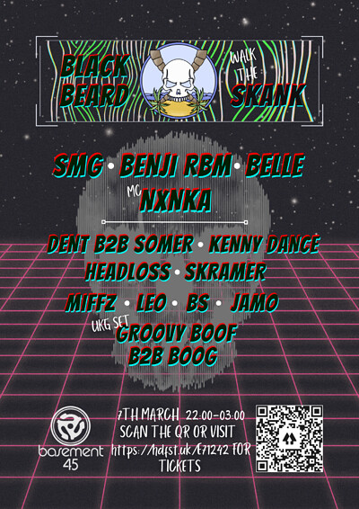 Launch party: Walk the skank☠️ at Basement 45