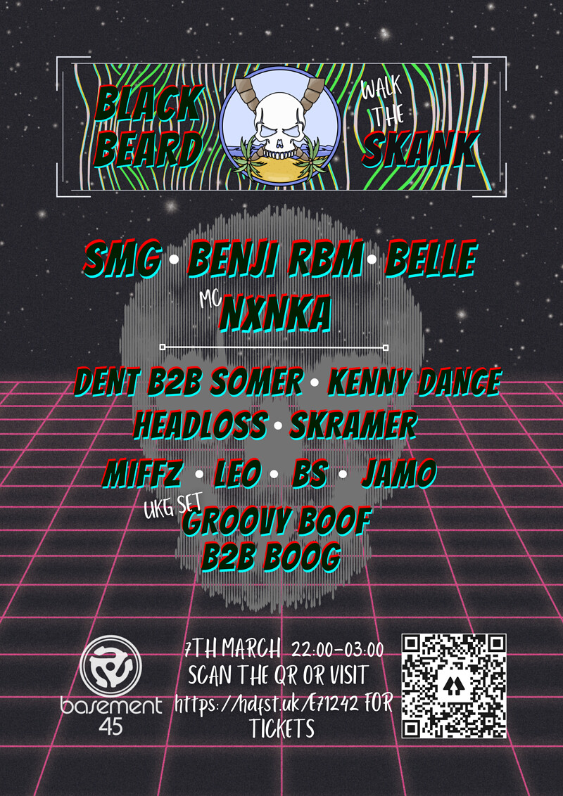 Launch party: Walk the skank☠️ at Basement 45