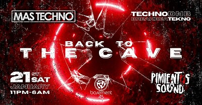 Mastechno + Pimientos a Sound "Back to The Cave" at Basement 45