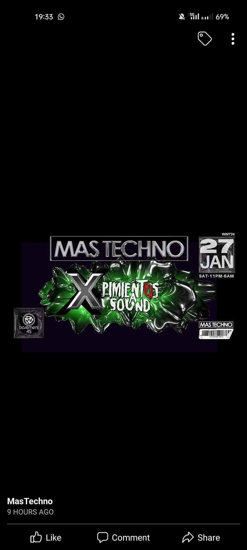 MASTECHNO X PIMIENTOS A-SOUND at Basement 45