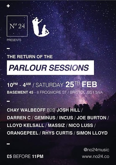 No24 presents: Parlour Sessions at Basement 45