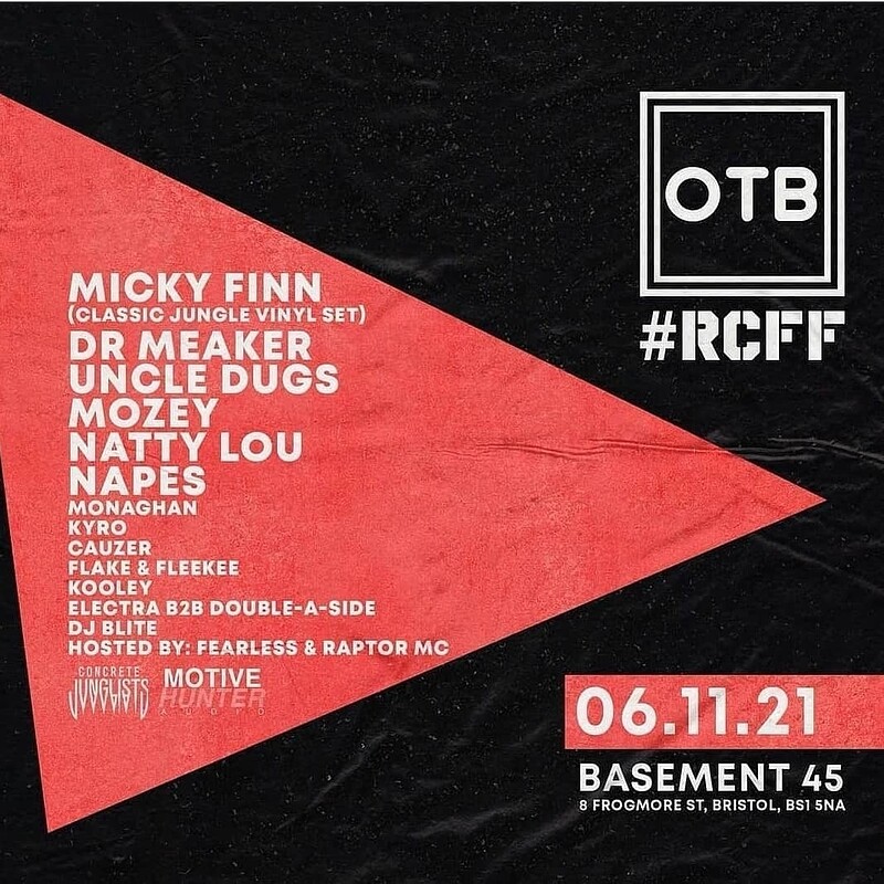 OTB X BRISTOL X #RCFF at Basement 45