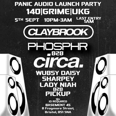 Panic Audio Launch Party at Basement 45