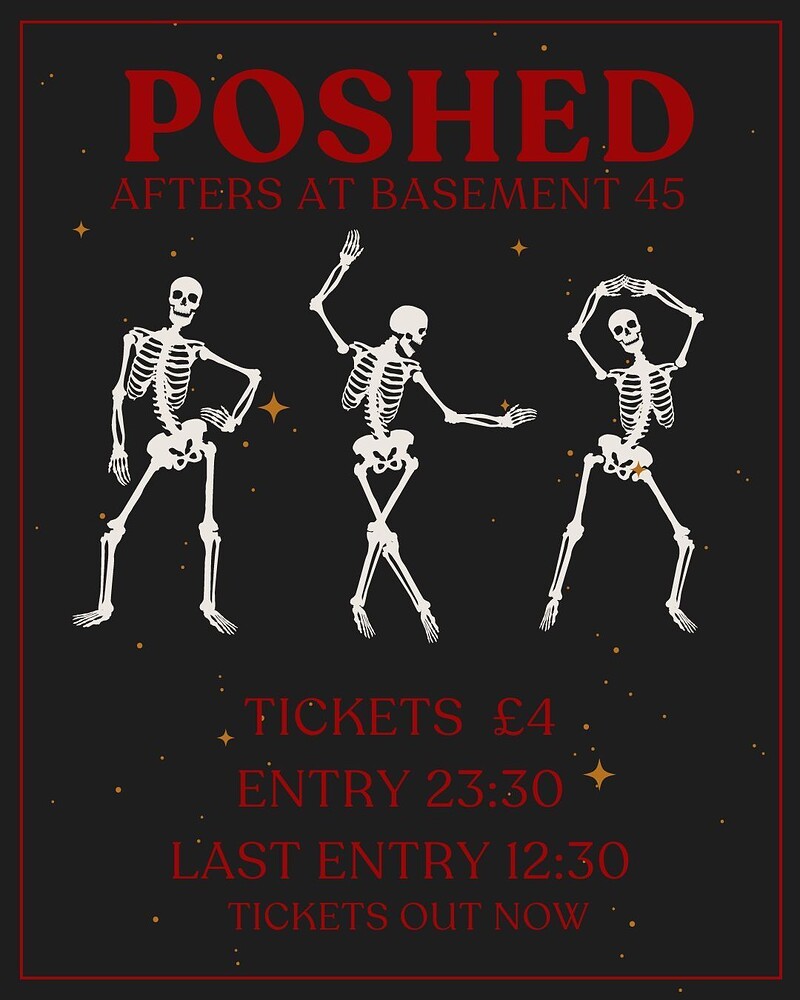 POSHED AFTERS at Basement 45