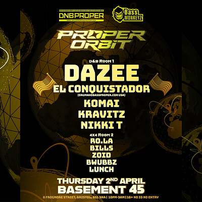 Proper Orbit at Basement 45