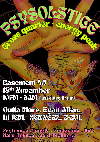 PSYSOLSTICE at Basement 45