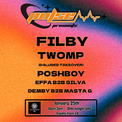 Pulse Events Launch Party w/ D3luded Takeover at Basement 45