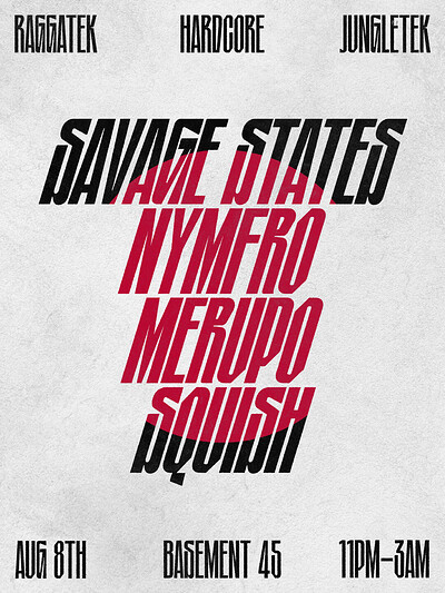 SAVAGE STATES + Support at Basement 45