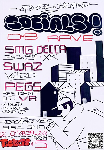 Socials DnB Rave at Basement 45