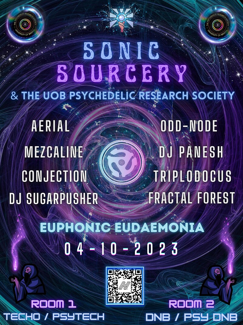 Sonic Sourcery - Euphonic Eudaemonia at Basement 45