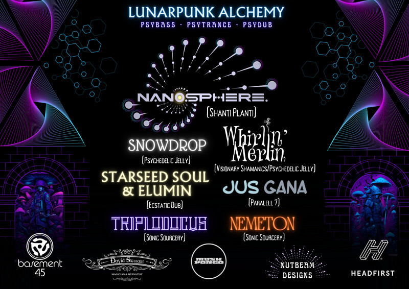 Sonic Sourcery - Lunarpunk Alchemy at Basement 45