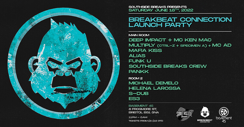 Southside Breaks Breakbeat Connection Launch Party at Basement 45