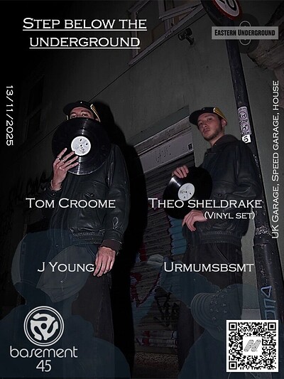 STEP BELOW THE UNDERGROUND at Basement 45