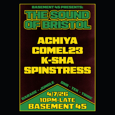 THE SOUND OF BRISTOL at Basement 45
