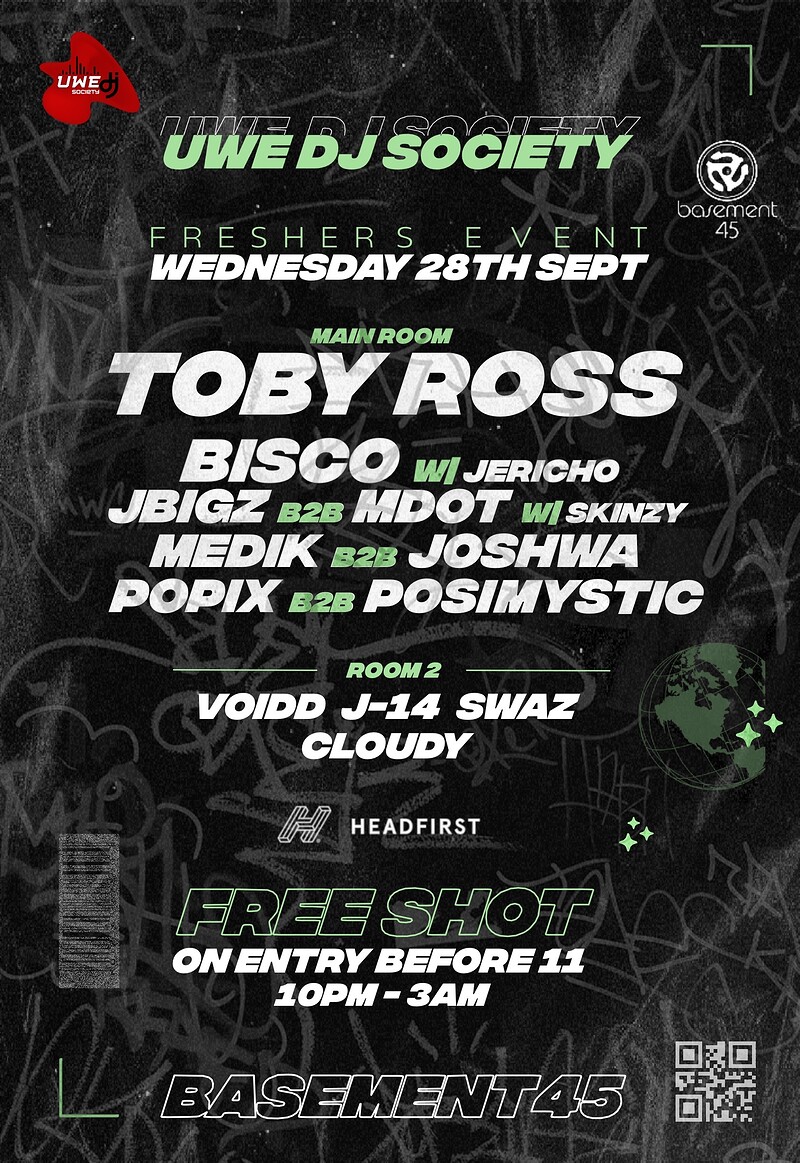 The UWE Collective Freshers Ball at Basement 45