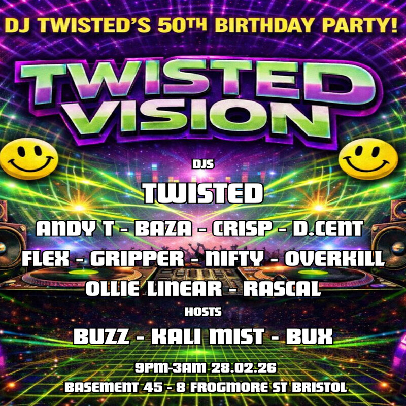 Twisted Vision at Basement 45