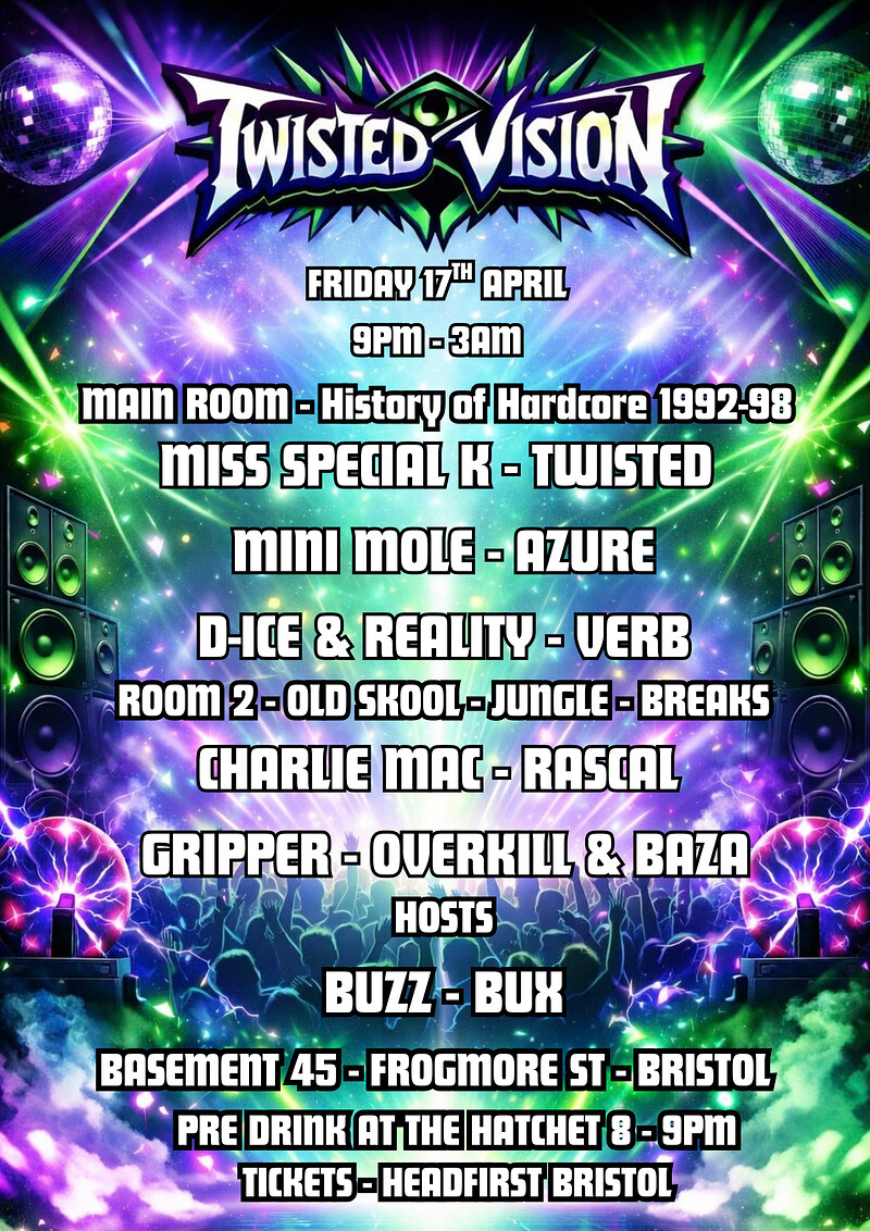 Twisted Vision at Basement 45