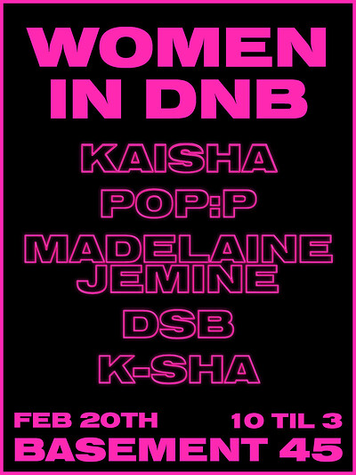 WOMEN IN DNB at Basement 45
