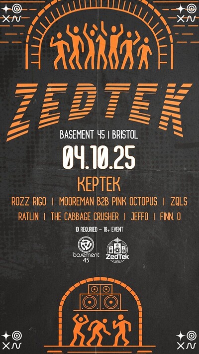 ZedTek 01 at Basement 45