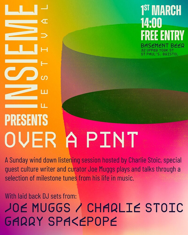 Insieme Festival presents: Over a Pint at Basement Beer (Stokes Croft)