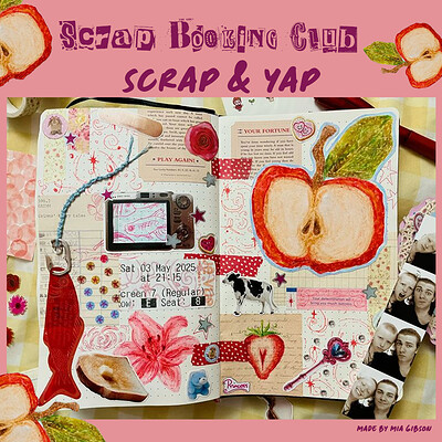 'Scrap & Yap' Scrapbooking Club at Basement Beer