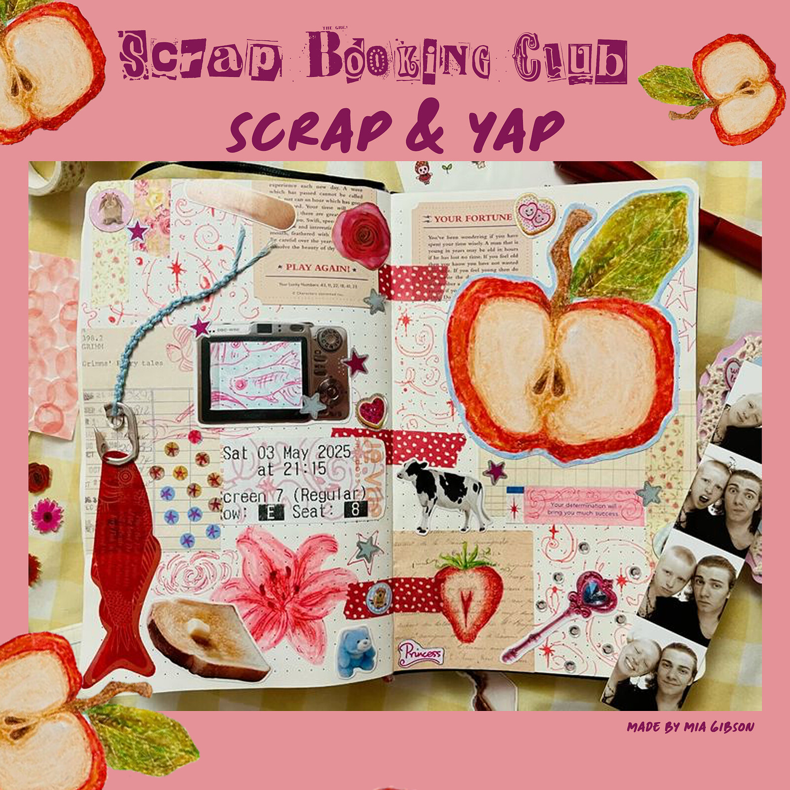 'Scrap & Yap' Scrapbooking Club at Basement Beer
