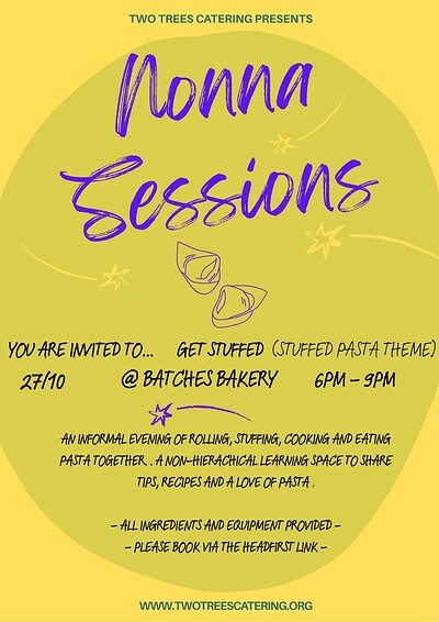 Two Trees Catering Presents: Nonna Sessions at Batches