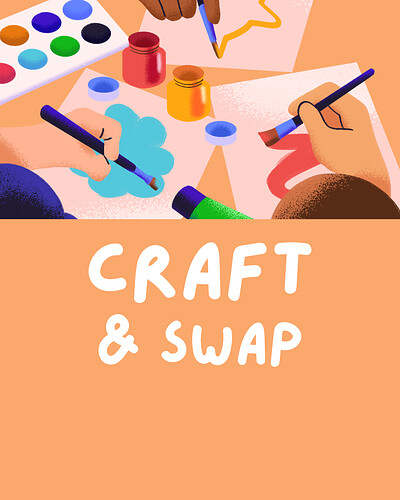 Craft & Swap at BBF Studio, 291 North St, Southville, Bristol BS3 1JP