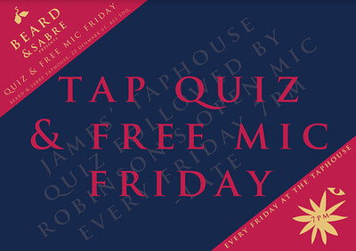 Robinson's Free Mic Friday at Beard and Sabre