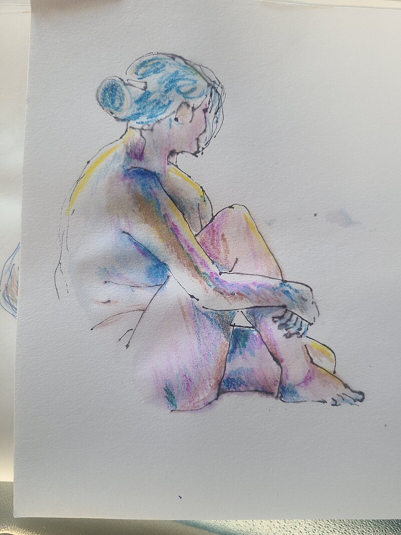 Weekly Life Drawing Session at Bedminster Methodist Church