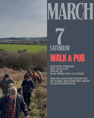 Walk and Pub at BFF walk Cheddar
