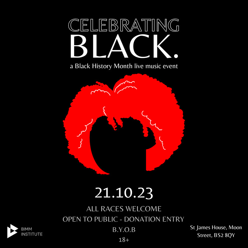 Celebrating BLACK at BIMM Bristol - Moon Street