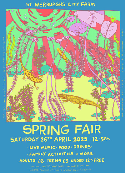 Spring Fair 2025 at Boiling Wells, St Werburghs City Farm