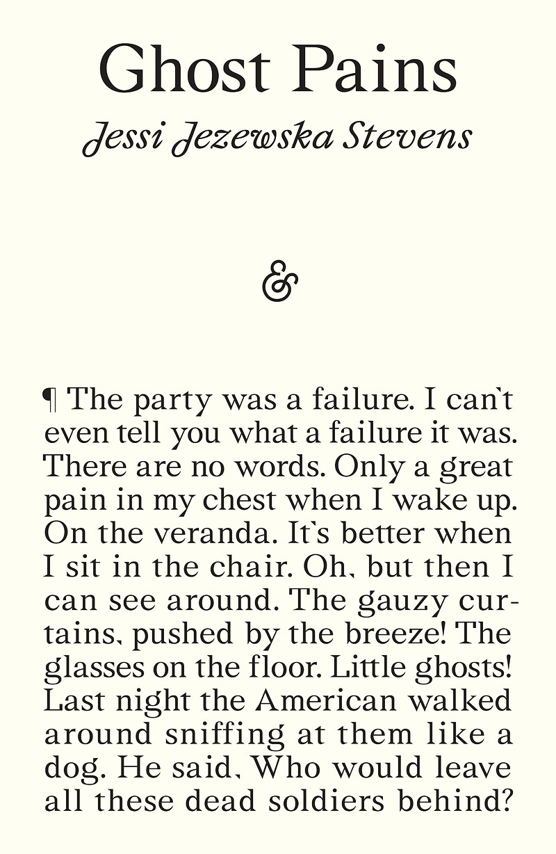 Ghost Pains launch at Bookhaus