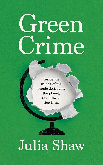Green Crime launch with Julie Shaw at Bookhaus