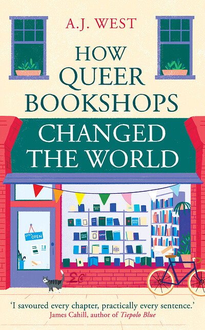 How Queer Bookshops Changed the World with AJ West at Bookhaus