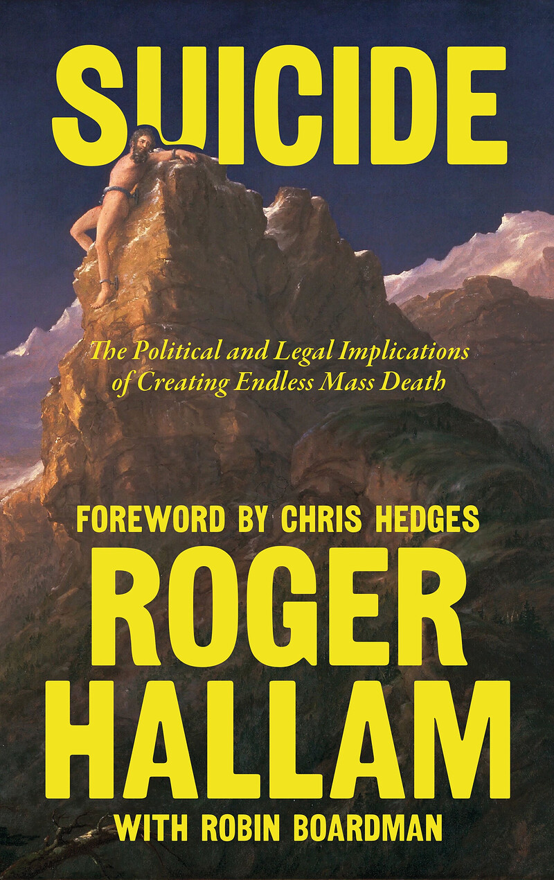 Suicide launch with Roger Hallam at Bookhaus