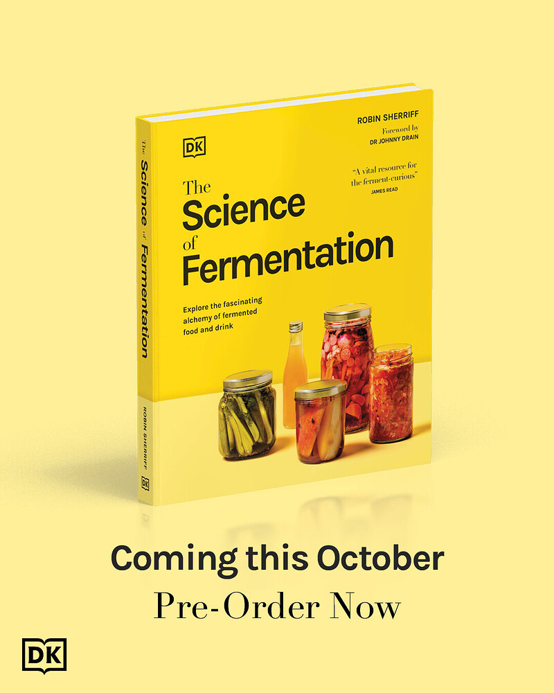 The Science of Fermentation launch with Robin Sherriff at Bookhaus